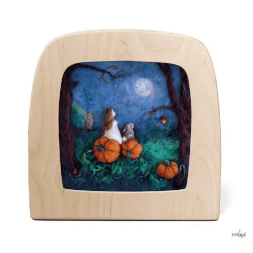 TOVERLUX KÉP A LÁMPÁBA,  Het wol Feetje  - Maria with child Silhouettes 