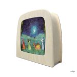 TOVERLUX PICTURE FOR THE LAMP - Het wol Feetje - Three Kings Silhouette