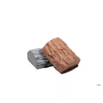 MUFFIK egyensúlyozó kő, Rönk - szürke