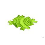 MUFFIK KEMÉNY TWISTER PUTTLE ELEM, 1 DB - LIME