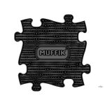 MUFFIK PUHA PUZZLE - FEKETE