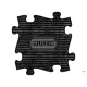 MUFFIK ORTHOPEDIC MAT, PUZZLE SOFT - BLACK