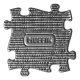 MUFFIK ORTHOPEDIC MAT, PUZZLE FIRM - GRAPHITE