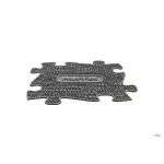 MUFFIK KEMÉNY PUZZLE - SZÜRKE CSILLOGÓ