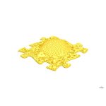 MUFFIK ORTHOPEDIC MAT,    HEDGEHOG FIRM - YELLOW