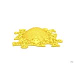 MUFFIK ORTHOPEDIC MAT,    HEDGEHOG FIRM - YELLOW