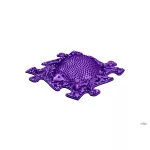 MUFFIK KEMÉNY SÜNI PUZZLE - LILA