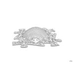 MUFFIK KEMÉNY SÜNI PUZZLE - FEHÉR