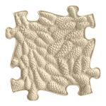MUFFIK ORTHOPEDIC MAT, FOREST FIRM - BEIGE