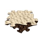 MUFFIK ORTHOPEDIC MAT, NUTS FIRM - BEIGE