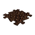 MUFFIK ORTHOPEDIC MAT, NUTS FIRM - BROWN