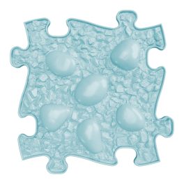 MUFFIK ORTHOPEDIC MAT, DINO EGGS SOFT - PASTEL BLUE 