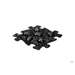 MUFFIK PUHA DÍNÓ TOJÁS, FEKETE - limitált