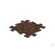 MUFFIK ORTHOPEDIC MAT, PEBBLES SOFT - BROWN