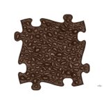 MUFFIK ORTHOPEDIC MAT, PEBBLES SOFT - BROWN