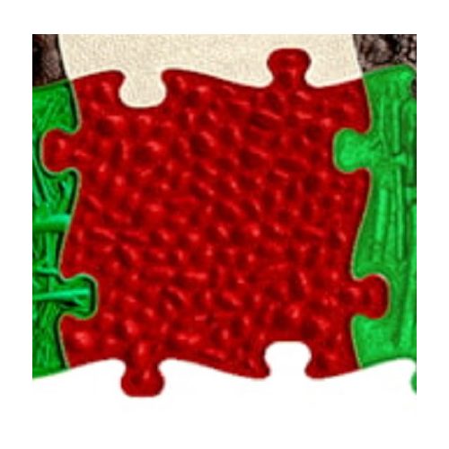 MUFFIK ORTHOPEDIC MAT, PEBBLES SOFT - RED