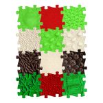 MUFFIK ORTHOPEDIC MAT, PEBBLES SOFT - RED