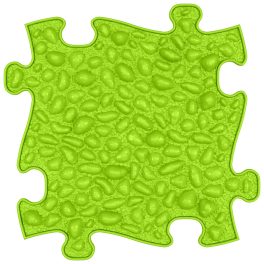 MUFFIK ORTHOPEDIC MAT, PEBBLES FIRM -  LIME