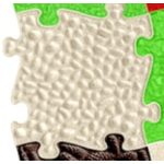 MUFFIK ORTHOPEDIC MAT, PEBBLES FIRM - BEIGE