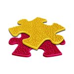 MUFFIK MINI ORTHOPEDIC MAT, GRASS SOFT- LEMON