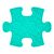 MUFFIK MINI ORTHOPEDIC MAT, GRASS FIRM- TURQUOISE