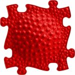 MUFFIK Set of orthopedic mats - Baby Black and White