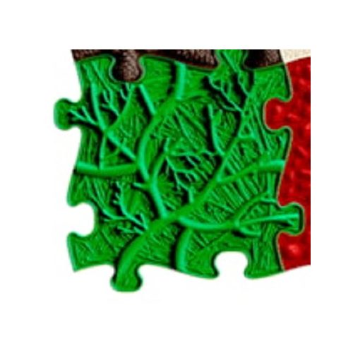 MUFFIK ORTHOPEDIC MAT ROORTS SOFT - GREEN