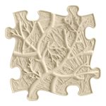 MUFFIK FÉLKEMÉNY GYÖKEREK PUZZLE - BÉZS