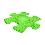 MUFFIK MINI ORTHOPEDIC MAT - DINO EGGS  FIRM, LIME 