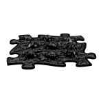 MUFFIK ORTHOPEDIC MAT, CHESTNUTS FIRM - BLACK