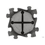 MUFFIK TUSKÓ KIEGÉSZÍTŐ ELEM, SZÜRKE