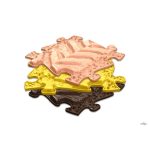 MUFFIK FIRM TRACTOR  TRACK PUZZLE, 1 PC - YELLOW