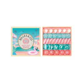 BILLES & CO MARBLES SET -  MIAMI WAVE MINIBOX