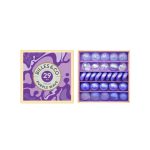 BILLES & CO MARBLES SET -  PURPLE WAVE MINIBOX