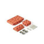 MODU CURIOSITY SET, BURNT ORANGE/DUSTY GREEN 