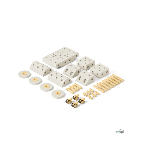 MODU DREAMER SZETT, SAND GREY/HONEY YELLOW