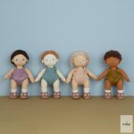 OLLIELLA DINKUM DOLL - PETAL