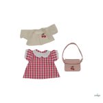 OLLIELLA Cherry Gingham Outfit Set