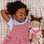 OLLIELLA Cherry Gingham Outfit Set