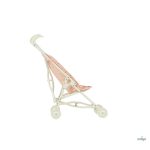 OLLIELLA STROLLER STRAWBERRY