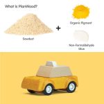 PLANTOYS YELLOW TAXICAB