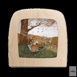  TOVERLUX PICTURE FOR THE LAMP, Robin Pieterse - Autumn Lovers Silhouette