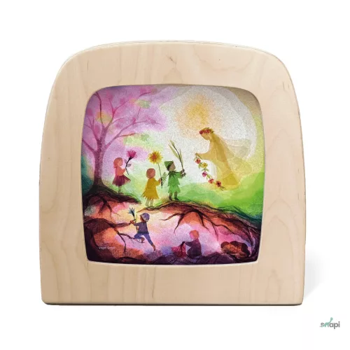 TOVERLUX PICTURE FOR THE LAMP,, , Vogel Geluk - Spring fairy Silhouette