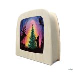 TOVERLUX PICTURE FOR THE LAMP, Vogel Geluk - Christmas Tree Silhouette