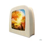 TOVERLUX PICTURE FOR THE LAMP,, , Vogel Geluk - Easter Basket Silhouette