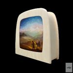 TOVERLUX PICTURE FOR THE LAMP, Vogel Geluk - Pilgrimage Silhouette