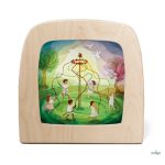 TOVERLUX PICTURE FOR THE LAMP,, , Vogel Geluk - Ribbon Dance Silhouette