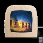 TOVERLUX PICTURE FOR THE LAMP, Vogel Geluk - Saint Martin Silhouette