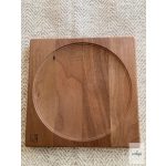 MADER KREISELMANUFAKTUR TABLE TO FINGERTOP,  25 CM - WANLUT