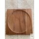 MADER KREISELMANUFAKTUR TABLE TO FINGERTOP,  25 CM - WANLUT